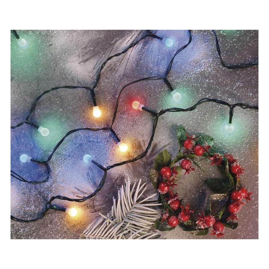 LED lauko girlianda 480 LED / 53 m, IP44, įvairiaspalvė