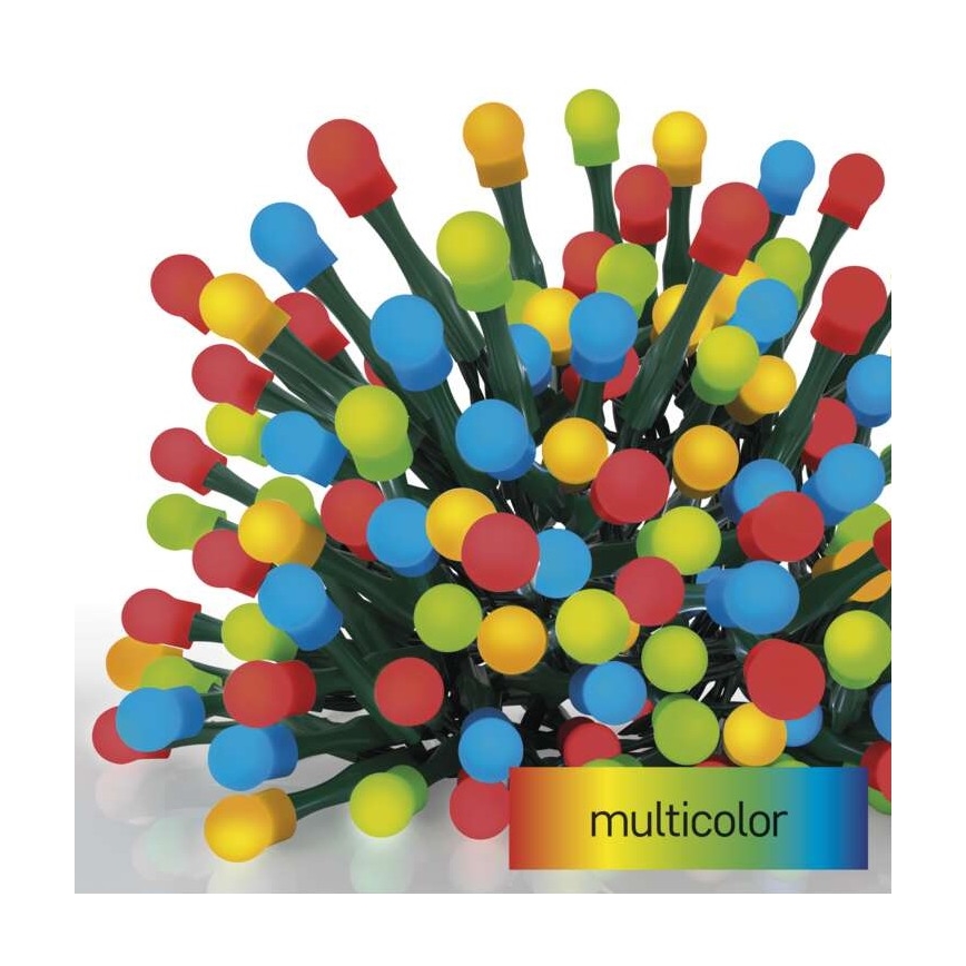 LED lauko girlianda 480 LED / 53 m, IP44, įvairiaspalvė