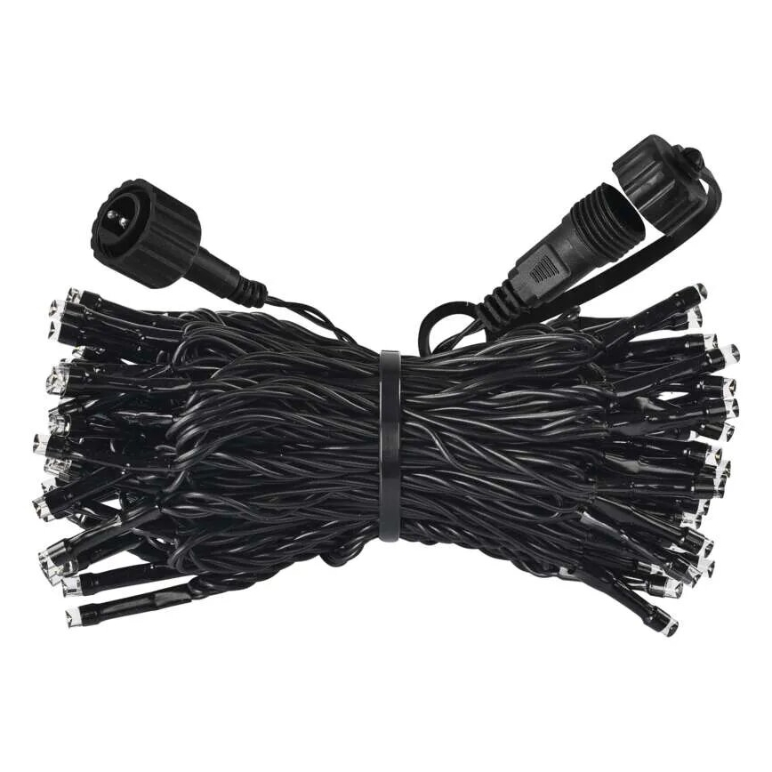 LED Lauko girlianda 50xLED/5m IP44 šaltai balta