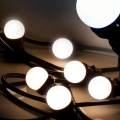 LED lauko grandinė EASY CONNECT 8xE27 5m IP44 šilta balta