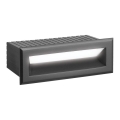 LED lauko įleidžiamas šviestuvas FLIK LED/3W/230V IP65 antracitas