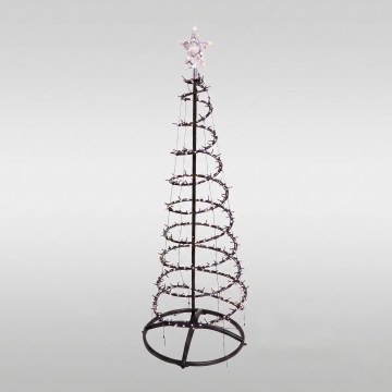 LED Lauko kalėdinė dekoracija 524xLED/230V 15 funkcijų 150 cm IP44 šiltai balta eglutė