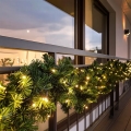 LED lauko kalėdinė dekoracija GIRLANDA 80xLED/3xAA 500 cm IP44
