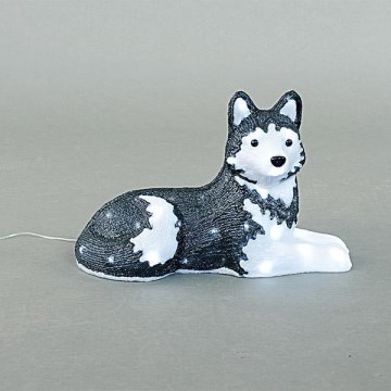 LED Lauko Kalėdinė dekoracija LED/3,6W/230V IP44 šaltai balta husky