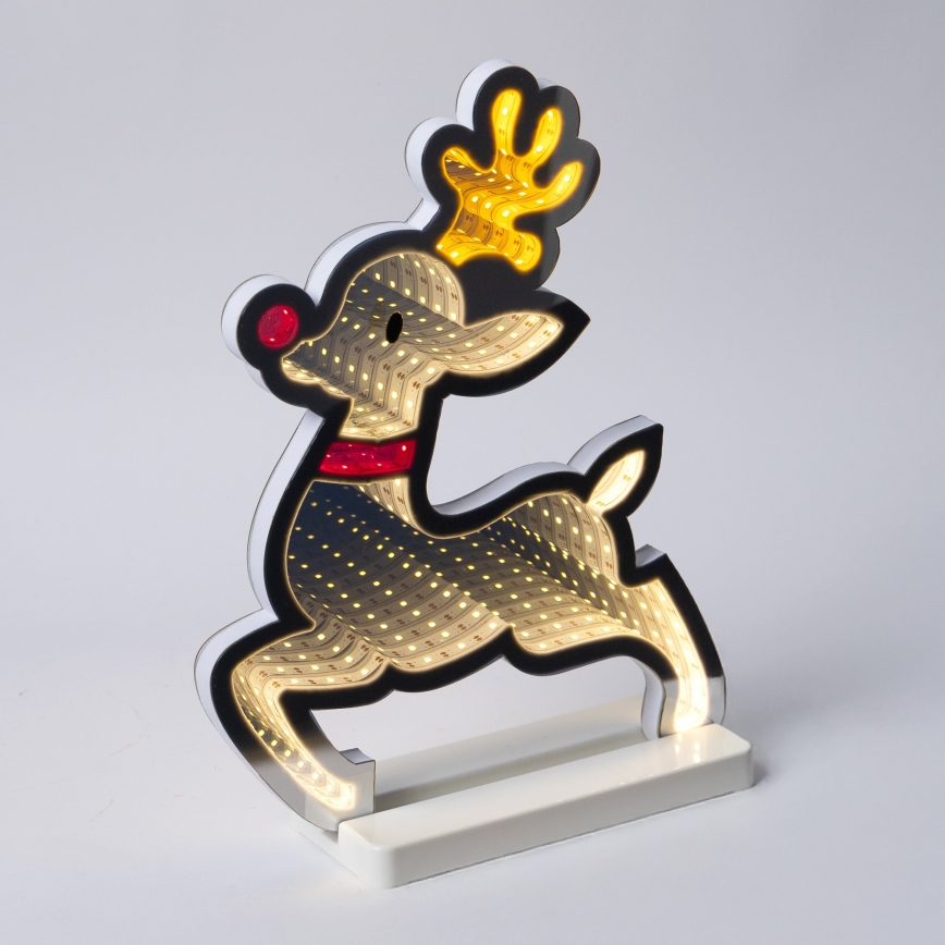 LED lauko kalėdinė dekoracija LED/3,6W/230V IP44 šiltai balta elnias