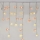 LED Lauko Kalėdinė girlianda 100xLED/2,5x0,9m IP44 raudona/vintage