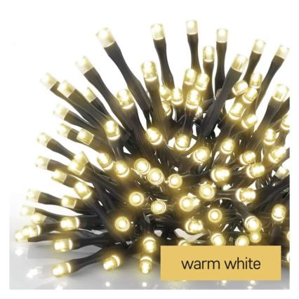LED lauko kalėdinė girlianda 100xLED/2,5x0,9m IP44 šiltai balta