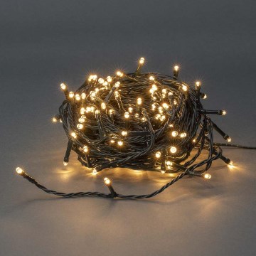 LED Lauko kalėdinė girlianda 180xLED/7 funkcijų 16,5m IP44 šiltai balta