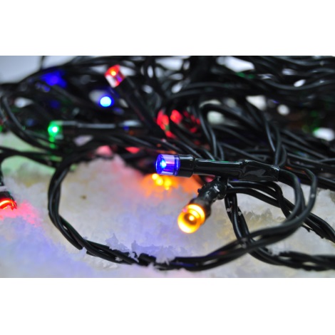LED Lauko Kalėdinė girlianda 200xLED/8 funkcijos IP44 25m daugiaspalvis