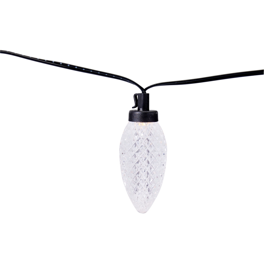 LED lauko kalėdinė girlianda 20xLED/230V 14,5 m IP44 šiltai balta