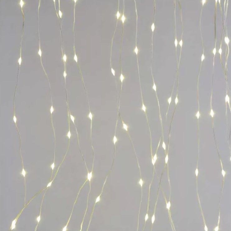 LED lauko kalėdinė girlianda 240xLED/8 funkcijų 6,7 m IP44 šiltai balta