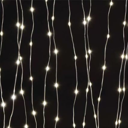LED lauko kalėdinė girlianda 300xLED/8 funkcijų 5,9 m IP44 šilta balta