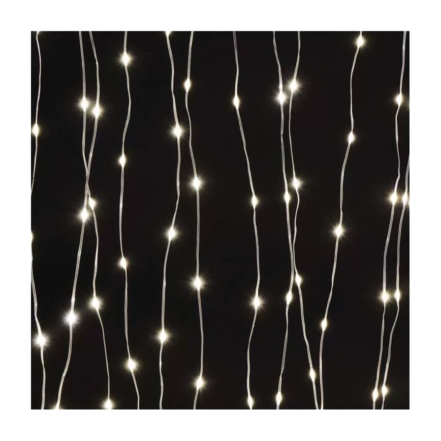 LED lauko kalėdinė girlianda 300xLED/8 funkcijų 5,9 m IP44 šilta balta