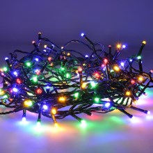 LED Lauko Kalėdinė girlianda 500xLED/8 funkcijos 55m IP44 daugiaspalvė