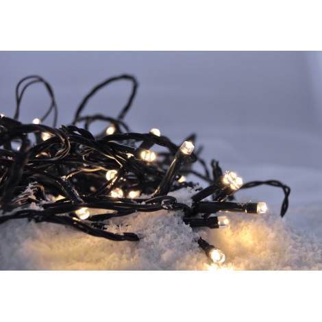 LED Lauko Kalėdinė girlianda 500xLED/8 funkcijos IP44 55m šilta balta