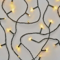 LED lauko kalėdinė girlianda 50xLED/5m IP44 šiltai balta