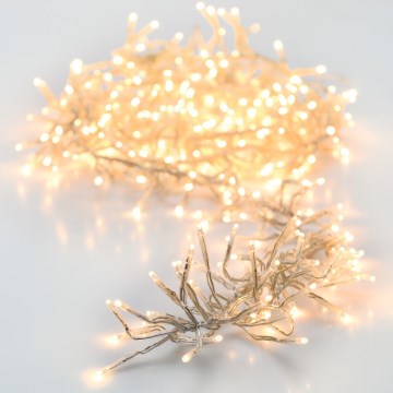 LED lauko kalėdinė girlianda 768xLED/230V/8 funkcijų 8,5 m IP44 šiltai balta