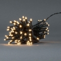 LED lauko kalėdinė girlianda 96xLED/7 funkcijų/3xAA 7,7m IP44 šilta balta
