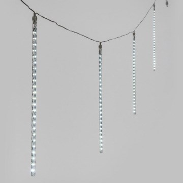 LED lauko kalėdinė girlianda ICICLE 480xLED 14m IP44 šaltai balta