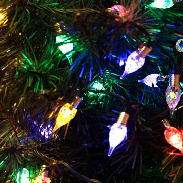 LED lauko kalėdinė girlianda LINE 200 LED, 12,75 m, IP44, daugiaspalvė