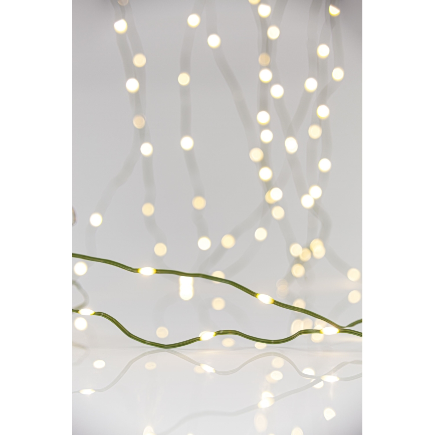 LED Lauko Kalėdinė girlianda LINE 700xLED/8 funkcijos 40 m IP44 šilta balta