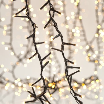 LED lauko kalėdinė girlianda SNAKE 1300xLED 29,1 m IP44 šilta balta