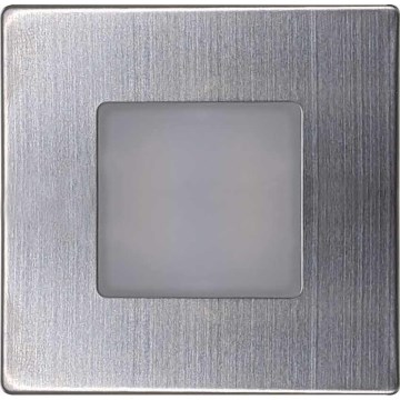 LED Lauko laiptų apšvietimas DECENTLY LED/1,7W/230V 3000/4000/6000K IP54 blizgus chromas