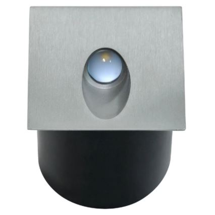 LED Lauko laiptų apšvietimas ESPO LED/3W/230V matinis chromas IP54