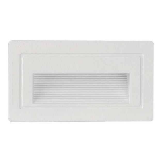 LED Lauko laiptų apšvietimas LED/3W/230V 3000K IP65 balta