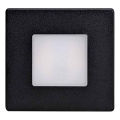 LED lauko laiptų šviestuvas LED/1,7W/230V 3000/4000/6000K IP54 juodas
