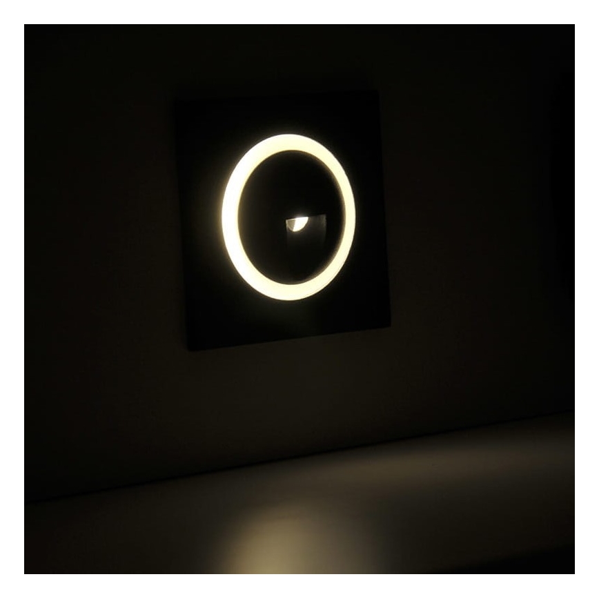 LED Lauko laiptų šviestuvas Q2 LED/3W/230V IP44