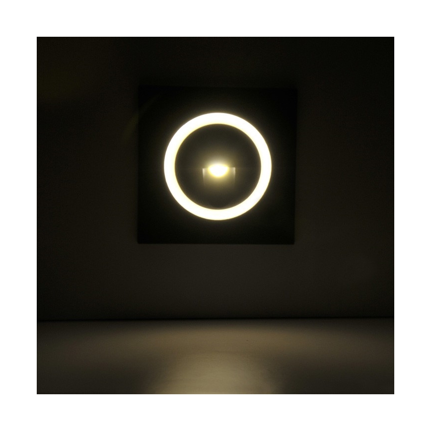LED Lauko laiptų šviestuvas Q3 LED/3W/230V IP44