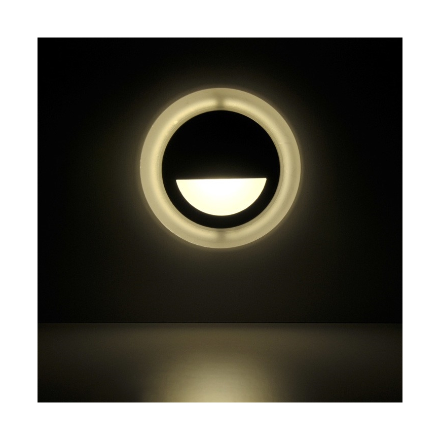 LED Lauko laiptų šviestuvas Q4 LED/3W/230V IP44