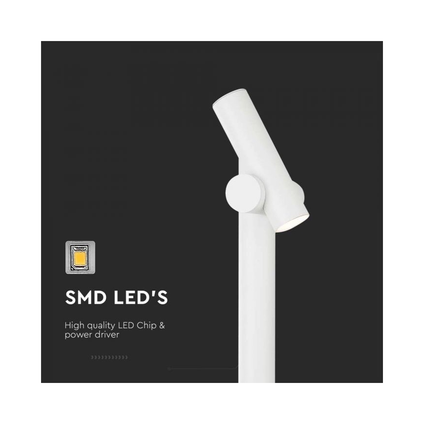 LED Lauko lanksti lempa LED/4W/230V 4000K IP44 100 cm balta