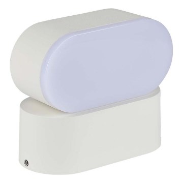 LED Lauko lankstus Sieninis šviestuvas LED/5W/230V 3000K IP65 balta
