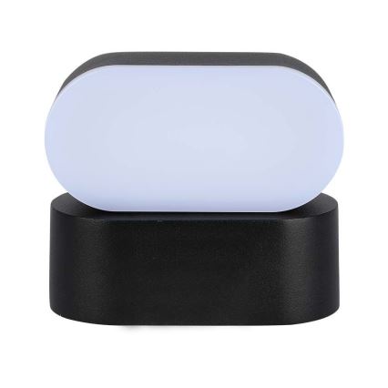 LED Lauko lankstus Sieninis šviestuvas LED/5W/230V 3000K IP65 juoda