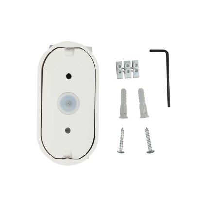 LED Lauko lankstus Sieninis šviestuvas LED/5W/230V 4000K IP65 balta