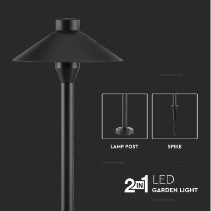 LED Lauko lempa GARDEN LED/7W/230V 3000K IP65