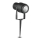 LED Lauko lempa LED/12W/230V 3000K juoda IP65