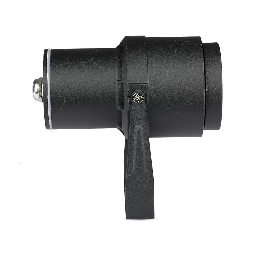 LED Lauko lempa LED/12W/230V 3000K juoda IP65