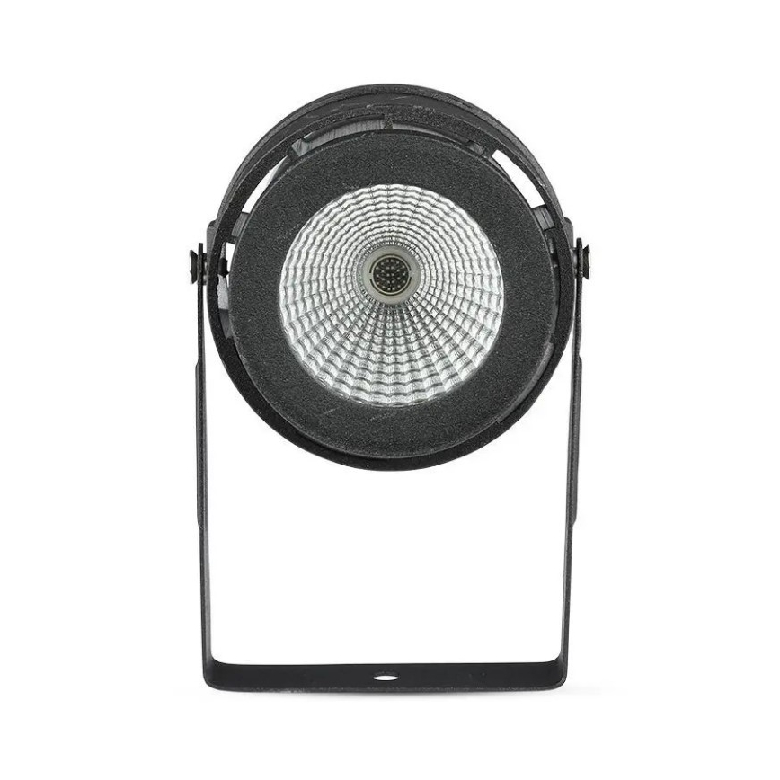 LED Lauko lempa LED/12W/230V 3000K juoda IP65