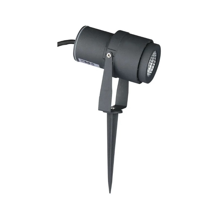 LED Lauko lempa LED/12W/230V 4000K antracitas IP65