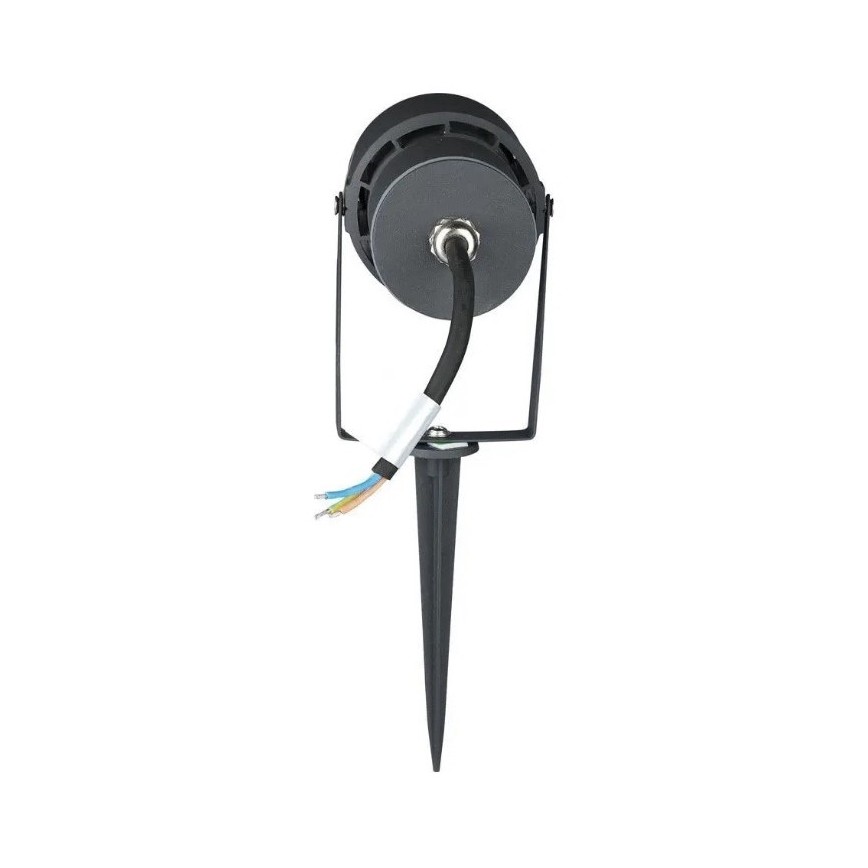 LED Lauko lempa LED/12W/230V 4000K antracitas IP65