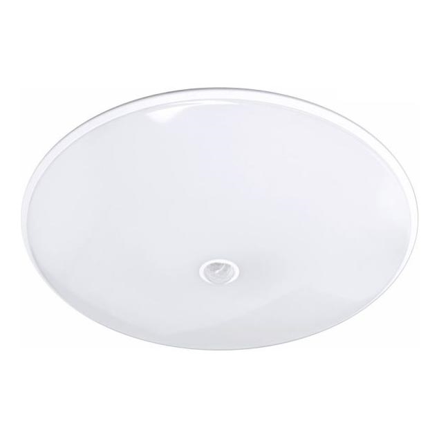 LED lauko lubinis šviestuvas su jutikliu VISTA LED/15W/230V, Ø 26 cm, IP54, baltas