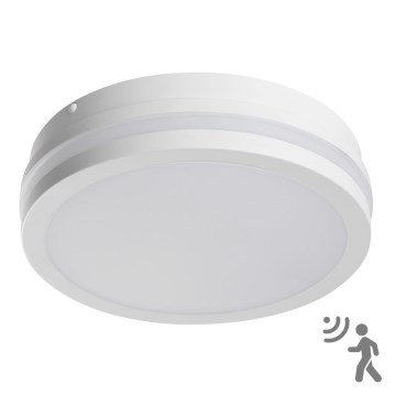 LED Lauko lubų šviestuvas su jutikliu BENO LED/18W/230V 4000K baltas IP54