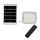 LED Lauko pritemdomas saulės Prožektoriaus šviestuvas LED/10W/3,2V IP65 6400K 6000 mAh balta + nuotolinio valdymo pultas