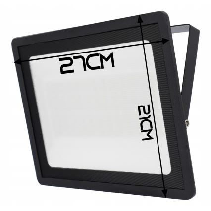 LED lauko prožektorius LED/100W/230V 4500K IP65 juodas