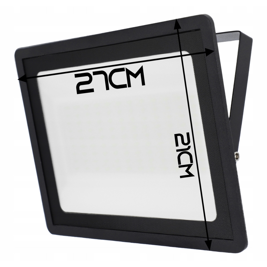 LED lauko prožektorius LED/100W/230V 4500K IP65 juodas