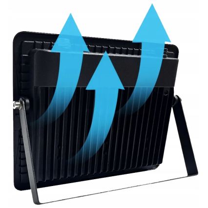 LED lauko prožektorius LED/150W/230V 4500K IP65 juodas