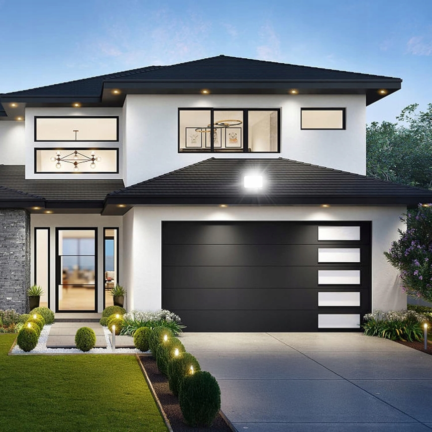 LED lauko prožektorius LED/50W/230V 4500K IP65 juodas